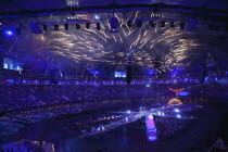 England, London, Stratford, Olympic games closing ceremony.