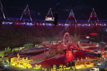 England, London, Stratford, Olympic games closing ceremony.