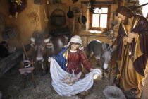 Spain, Canary, Island, Tenerife, El Monasterio, Nativity Tableau.