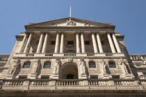 England, London, The Bank of England, Threadneedle Street.