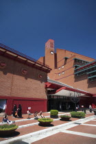 England, London, The British Library, Euston Road.