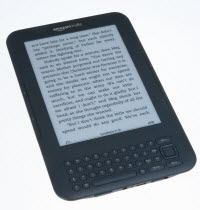 Technology, Computers, IT, Amazon Kindle Wi Fi E Book reader with keyboard.