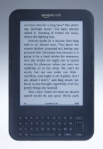 Technology, Computers, IT, Amazon Kindle Wi Fi E Book reader with keyboard.