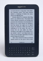 Technology, Computers, IT, Amazon Kindle Wi Fi E Book reader with keyboard.