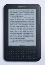 Technology, Computers, IT, Amazon Kindle Wi Fi E Book reader with keyboard.