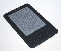 Technology, Computers, IT, Amazon Kindle Wi Fi E Book reader with keyboard.