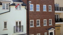 England, West Sussex, Chichester, Newly built apartments near the site of the old Shipphams Paste Factory.
