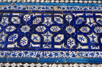 Pakistan, Uch Sharif, decorative detail of the tomb of Bibi Jawindi.