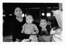 Thailand, North, Karen people refugees from Burmese oppression.