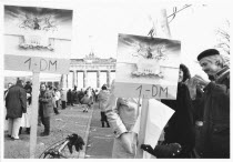 Germany, Berlin, the fall of the Berlin Wall in November 1989.