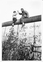 Germany, Berlin, the fall of the Berlin Wall in November 1989.