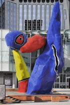 France, Ile de France, Paris, Voie des Sculptures at La Defense.