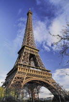 France, Ile de France, Paris, Eiffel Tower.