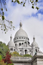 France, Ile de France, Paris, Basilique du Sacre Coeur.