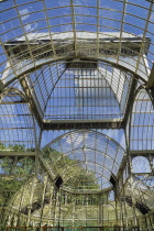 Spain, Madrid, Palacio de Cristal in Parque El Buen Retiro.