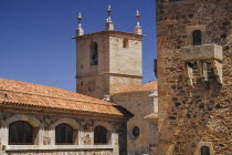 Spain, Extremadura, Caceres, Tower of Santa Maria Cathedral.