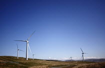 Wind Farm on Moorland, Cumbria, England, UK.