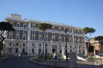 Italy, Lazio, Rome, Exterior of the Ministero Interno building.