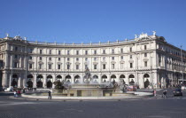 Italy, Lazio, Rome, Piazza della Repubblica, the fountain of the Naiads.