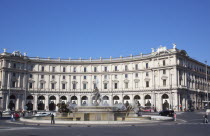 Italy, Lazio, Rome, Piazza della Repubblica, the fountain of the Naiads.