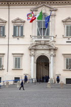 Italy, Lazio, Rome, Palazzo del Quirinale, official residence of the Italian President.