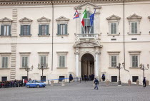 Italy, Lazio, Rome, Palazzo del Quirinale, official residence of the Italian President.