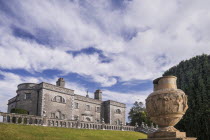 Ireland, County Westmeath, Belvedere House and Gardens, General view of the facade of the house which was built in 1740. 