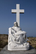 Ireland, County Cork, Sheep's Head Peninsula, A Calvary scene.