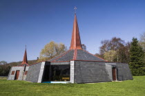 Ireland, County Kerry, Killarney, Modern Roman Catholic church at Fossa.