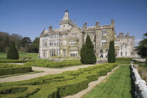 Ireland, County Limerick, Adare, Adare Manor, 19th century manor house, now a luxury hotel and golf course.