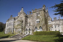 Ireland, County Limerick, Adare, Adare Manor, 19th century manor house, now a luxury hotel and golf course.