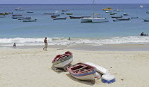 Cape Verde Islands, Sal Island, Santa Maria Beach