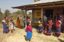 Bangladesh, Rangamati, United Nations Mother and Child health clinic in Chakma community of remote area of Barkal Upazila.