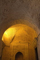 Turkey, Istanbul, Fatih, Sultanahmet, Haghia Sofia interior.deatil of the walsl and ceiling in the stairways.