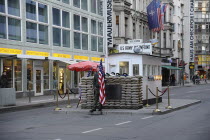 Berlin, Germany, Check Point Charlie, Friedrichstrasse.