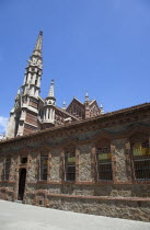 Spain, Catalonia, Barcelona, Eixample, Church of Sant Francesc de Sales on Passeig St Joan, a former convent chapel.