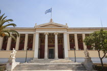Greece, Attica, Athens, University of Athens.