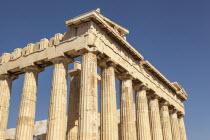 Greece, Attica, Athens, The Parthenon at the Acropolis.