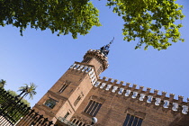 Spain, Catalonia, Barcelona, Castell dels Tres Dragons built for the 1888 Universal Exhibition now housing the Museum of Natural Science and Zoological Museum in Parc de la Ciutadella in the Old Town...