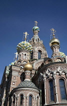 Russia, St Petersburg, The Church of Spilled Blood.