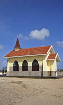 Dutch Antilles, Aruba, Oranjestad, Alto Vista Chapel.