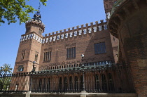 Spain, Catalonia, Barcelona, Castell dels Tres Dragons built for the 1888 Universal Exhibition now housing the Museum of Natural Science and Zoological Museum in Parc de la Ciutadella in the Old Town...