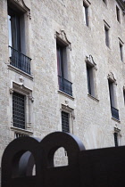 Spain, Catalonia, Barcelona, Placa del Rei housing the MUHBA history museum.