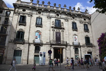 Spain, Catalonia, Barcelona, Cultura museum on La Rambla.