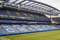 England, London, Chelsea Football Club, Stamford Bridge Ground, The West Stand.