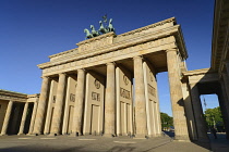 Germany, Berlin, Brandenburg Gate from the east side.