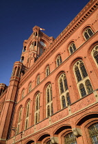 Germany, Berlin,  Rotes Rathaus, The Red Town Hall.