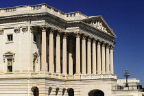 USA, Washington DC, Capitol Building, Angular iew of the House of Representatives.