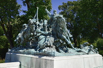 USA, Washington DC, Capitol Hill, Ulysses S. Grant Memorial, The Cavalry Charge.
