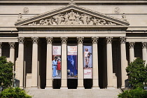 USA, Washington DC, The Mall, Archives of the United States of America.